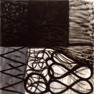 Harriet Korman - <i>Untitled</i>, 1996. Oil on linen, 72 x 72 in.