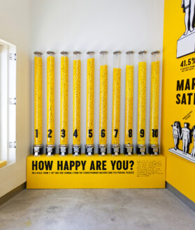 The Happy Show - Installation view, the Institute of Contemporary Art, Philadelphia. 