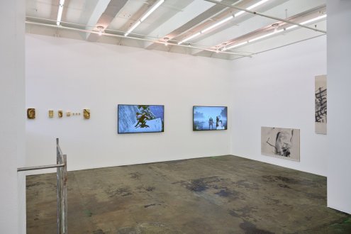 Installation view of east and north walls. (Photo credit: Fernando Sandoval/MW)