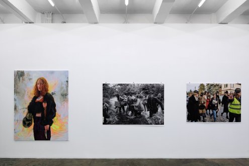 Kus + Libera - Installation view of west wall (photo credit: Fernando Sandoval/MW).