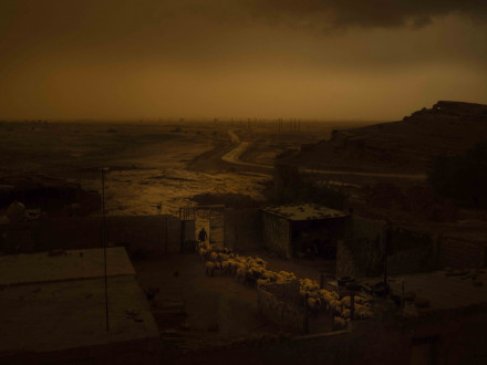 <i>Piere-Cary Village</i>, 2018, Khuzestan, Iran. Edition of 7 + 2 AP, Inkjet print on Hahnemuhle paper, 123 x 164 cm. 