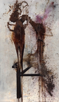 <i>Untitled</i>, 2013. Oil on canvas, 190 x 110 cm.