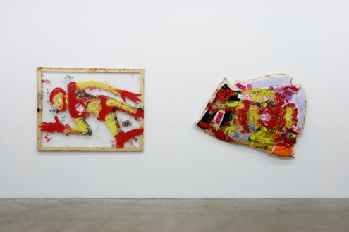 Installation view: West and North walls