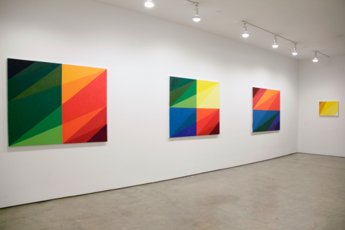 New Paintings (2012) - Installation view