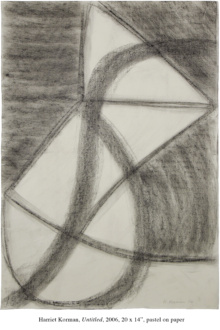 <i>Untitled</i>, 2006. Pastel on paper, 20 x 14 in.