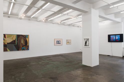 Pacing - Installation view, north / west walls. Photo: Sabrina Slavin.