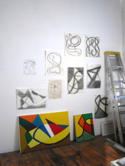 Harriet's studio, 2007