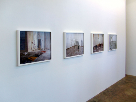 First Left, Second Right – Abhishek Hazra, Yamini Nayar, Kiran Subbaiah - Installation view, project space.