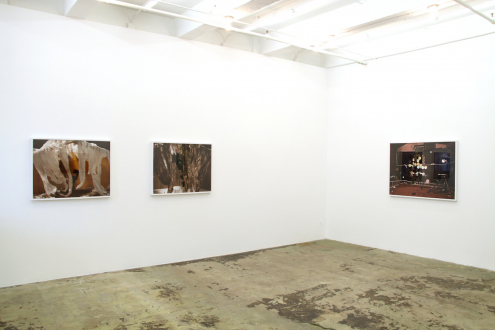 Sheela Gowda, Yamini Nayar – Arrested Views - Installation view, east and south wall.