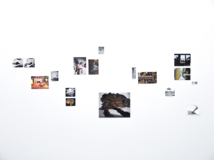 Yamini Nayar – Head Space - Installation of source material: found images and artist's photographs.