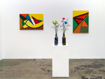 of certain instability – Whitney Claflin, Harriet Korman, Nolan Simon, Hans-Peter Thomas aka Bara - Thomas Erben Gallery