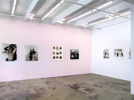 Installation view, east and south wall.