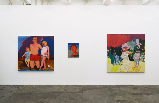 Painting Forward – Joan Brown, Charles Garabedian, Jackie Gendel, Haley Josephs, , Kyle Starver - Installation view