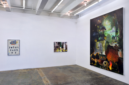 Spirited Densities – Ryan McLaughlin, Zach Nader, Ferdinand Penker, Emma Webster - Installation view: west and north