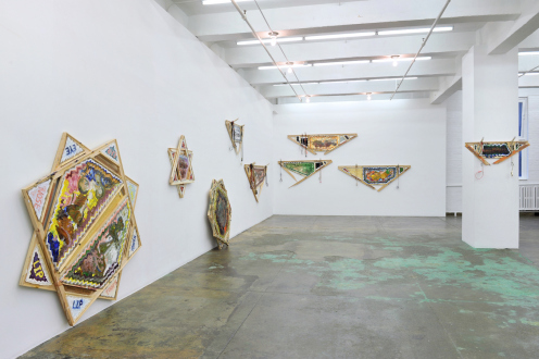 Mike Cloud – Tears in abstraction - Installation view: west & north walls