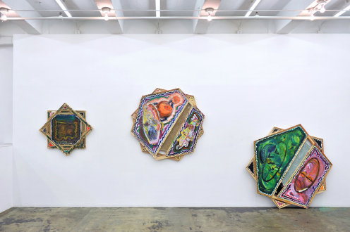 Mike Cloud – Tears in abstraction - Installation view: east wall