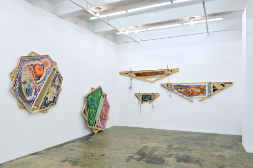 Mike Cloud – Tears in abstraction - Installation view, east and south wall.