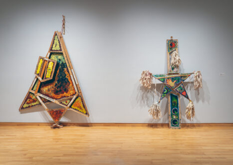 Installation view of <i>After Structure</i>: Mike Cloud and Richard Tuttle exhibition at USF Contemporary Art Museum, Tampa. Photo: Christopher Harris.