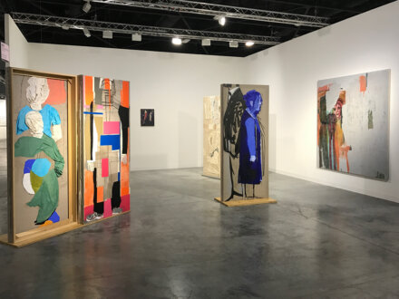 Art Basel Miami Beach 2017 – Jackie Gendel, Dona Nelson - Installation view from: 