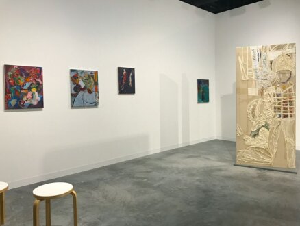 Art Basel Miami Beach 2017 – Jackie Gendel, Dona Nelson - Installation view from: 