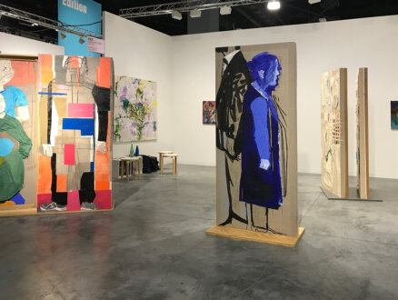 Art Basel Miami Beach 2017 – Jackie Gendel, Dona Nelson - Installation view from: 