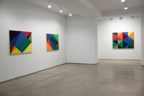 New Paintings (2012) - Installation view