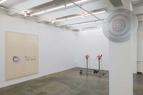 “…..” - Installation view, north/west walls (photo credit: Andrew Schwartz).