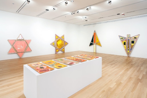 Mike Cloud – The Myth of Education - Mike Cloud: The Myth of Education, 2018. Installation view in the Logan Center Gallery. Courtesy of Logan Center Exhibitions, University of Chicago. Photo by RCH | EKH