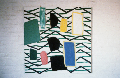<i>Untitled</i>, 1988. Oil on canvas, 48 x 48in.