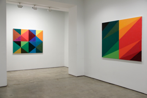 New Paintings (2012) - Installation view