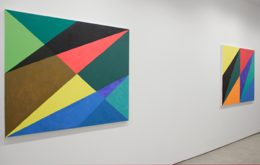 New Paintings (2012) - Installation view