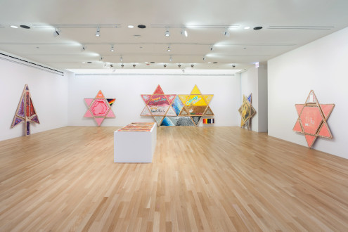 Mike Cloud – The Myth of Education - Mike Cloud: The Myth of Education, 2018. Installation view in the Logan Center Gallery. Courtesy of Logan Center Exhibitions, University of Chicago. Photo by RCH | EKH