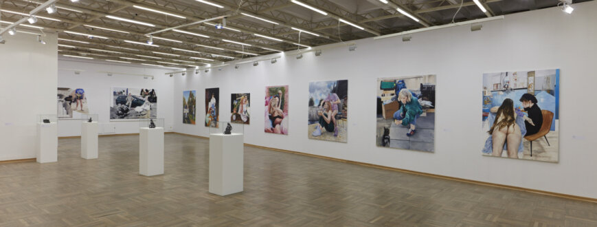 Agata Kus Horror Picture Show - Installation view of the exhibition. 