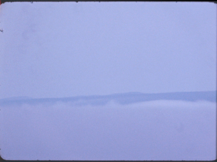 Barry Gerson – The Parting of the Clouds - Dissolving, 1970. Digitized 16mm Ektachrome film, 4 minutes (still).