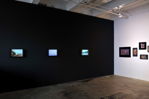 Barry Gerson – The Parting of the Clouds - Installation view, east wall.