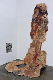 Installation view of Betsy Damon, The Memory of Clean Water, 1985 ©Betsy Damon. Courtesy of the artist.