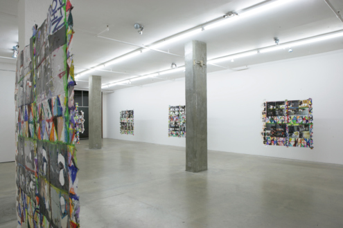 Mike Cloud: Quiltmaking & Over Production of Opposites - Installation view.