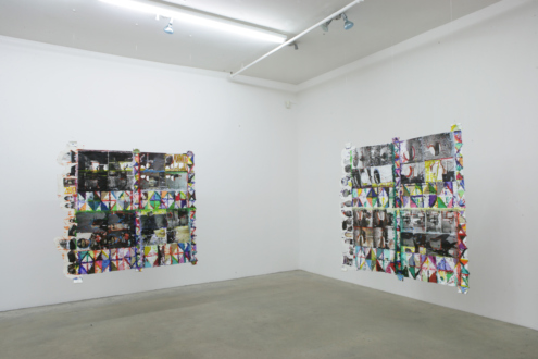 Mike Cloud: Quiltmaking & Over Production of Opposites - Installation view.