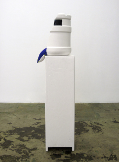 That This Is – Lauren Luloff, Cassie Raihl, William Santen - Cassie Raihl: Cooler, 2012. Mixed media, 45.5 x 12 x 10 in.