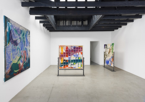 Painting the Magic Mountain, Michael Benevento Gallery, Los Angeles - Installation shot, Michael Benevento Gallery, 2016. Photograph by Ed Mumford, courtesy of Michael Benevento Gallery. 