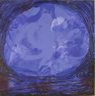 <i>Octopus as World</i>, 1991-92
Acrylic and muslin on canvas
79 × 79