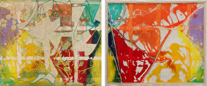 Dona Nelson – Double sided paintings - <i data-eio=