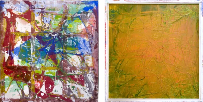 Thomas Erben Gallery | Dona Nelson – Double sided paintings