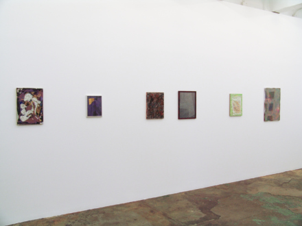 Handshakes – Elaine Stocki, Whitney Claflin, Ian Campbell - Whitney Claflin, installation view, west wall.