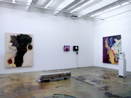 That This Is – Lauren Luloff, Cassie Raihl, William Santen - Installation view, east and south wall: Lauren Luloff, Cassie Raihl, William Santen.