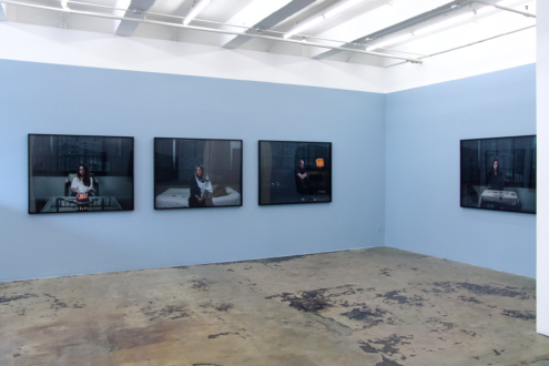 Newsha Tavakolian Look - Installation view, East and South wall. Thomas Erben Gallery, Look, April 11 - May 11, 2013.