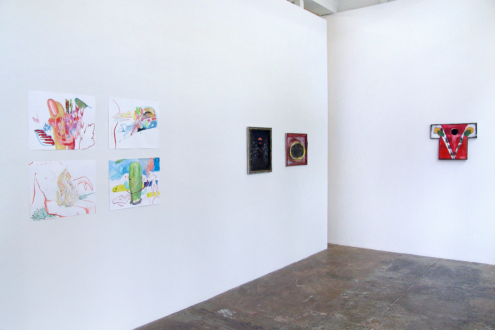 Yevgeniya Baras – Carolin Eidner – Adelhyd van Bender - Installation view.