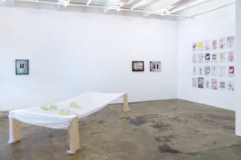 Yevgeniya Baras – Carolin Eidner – Adelhyd van Bender - Installation view.