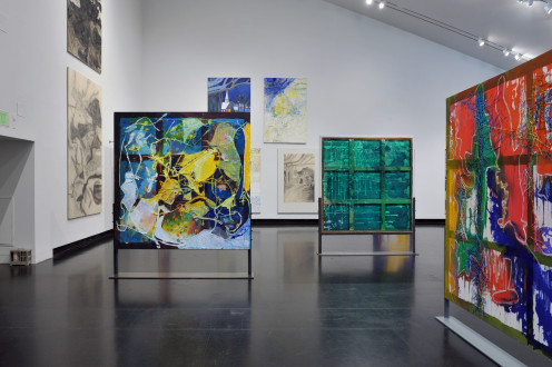 Stand Alone Paintings - Installation view, Tang Teaching Museum