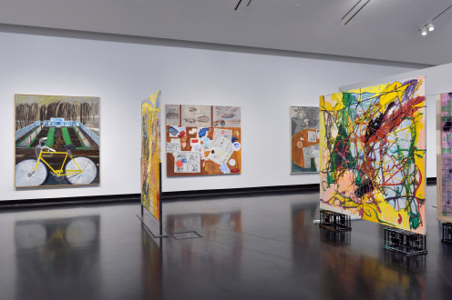 Stand Alone Paintings - Installation view, Tang Teaching Museum